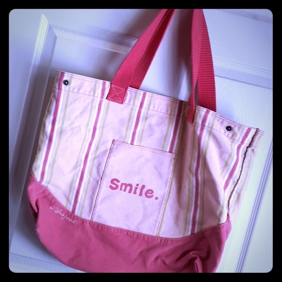 Life is good tote "Smile." - Picture 1 of 3